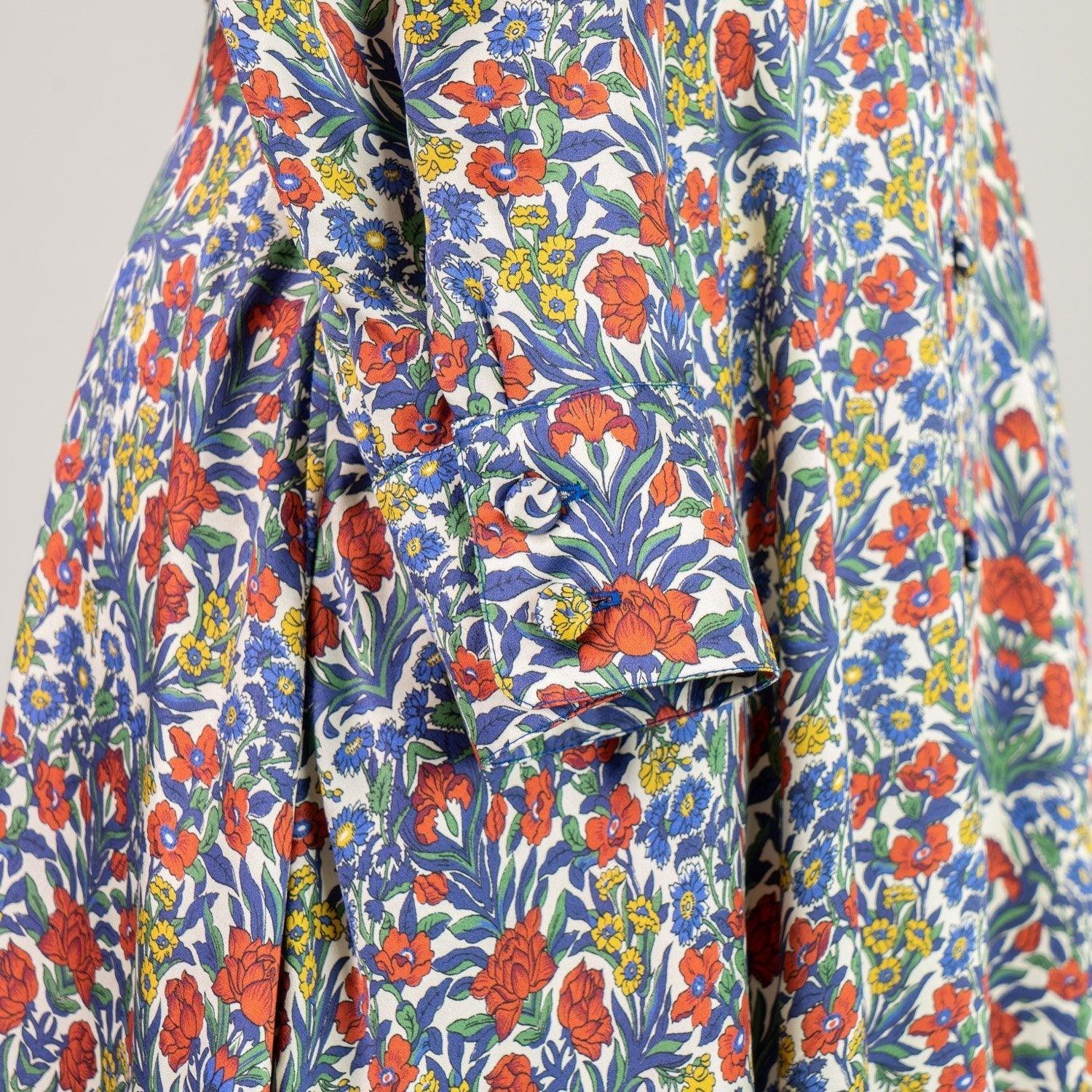 Liberty print 2025 shirt dress