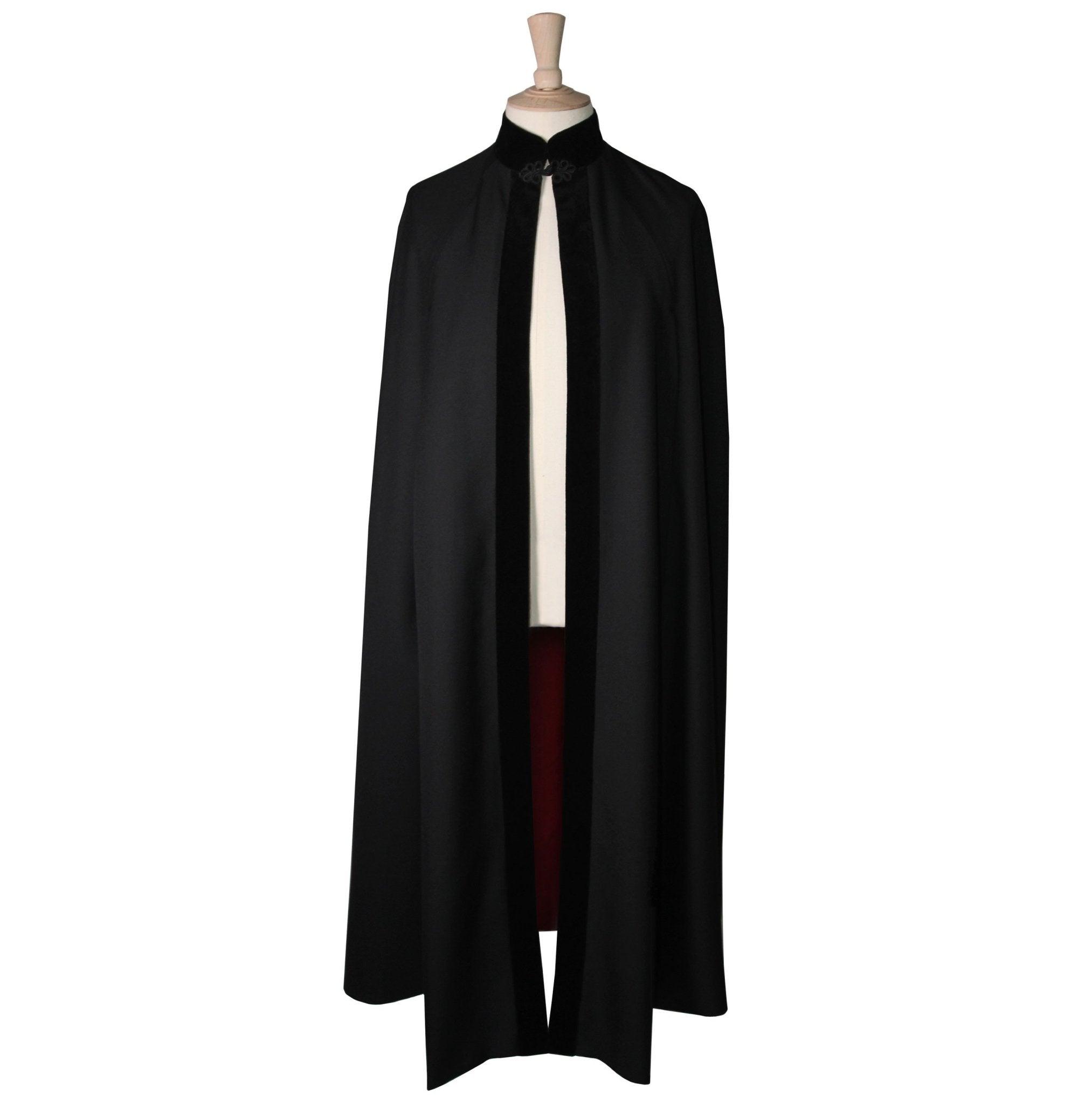 Black sales formal cape